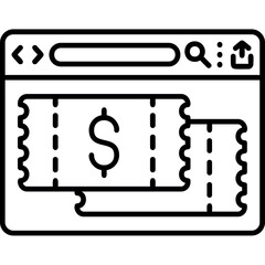 Ticket icon