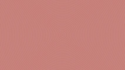 Concentric circles pattern on a light pinkish-red background