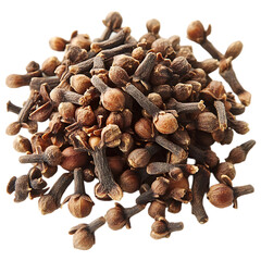 Obraz premium Anise and cinnamon sticks isolated on a transparent background
