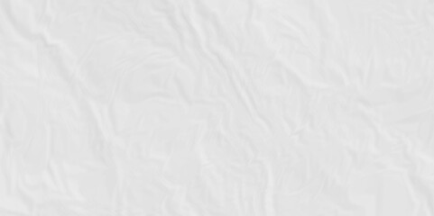 White crumpled paper texture. White wrinkled paper texture. White paper texture. White crumpled and top view textures can be used for background of text or any contents.	
