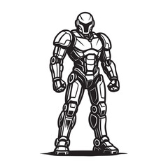 robot cyborg soldier