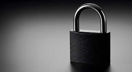 Secure Your Digital Assets: A Close-Up of a Sturdy Padlock