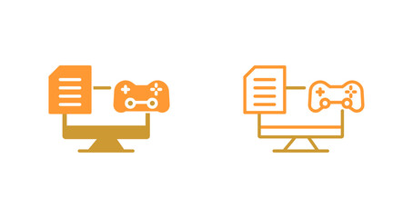 Gaming News Icon Design