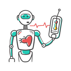 robotics in medicine icon, robotics in medicine vector illustration-simple illustration of robotics in medicine, perfect for robotics in medicine logos and icons