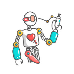 robotics in medicine icon, robotics in medicine vector illustration-simple illustration of robotics in medicine, perfect for robotics in medicine logos and icons