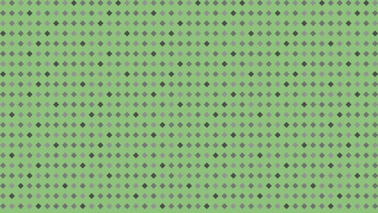Abstract geometric pattern.  A repeating grid of small, diamond-shaped elements in various shades of gray on a light green background