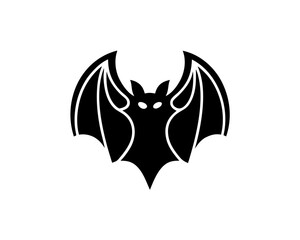 creative details Bat Icon Vector Illustration