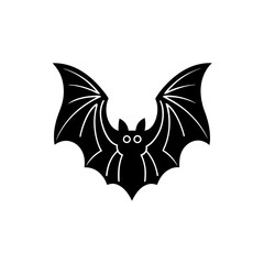 creative details Bat Icon Vector Illustration