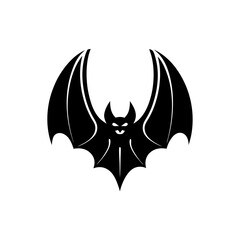 creative details Bat Icon Vector Illustration