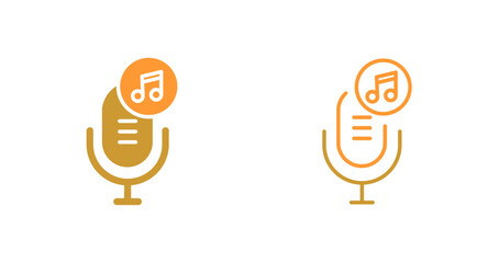 Podcast Playlist Icon Design