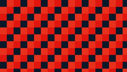 Red and Black Checkered Pattern