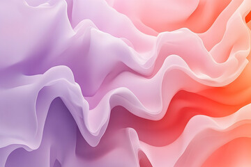 Obraz premium A dynamic abstract design of swirling, soft pastel colors.