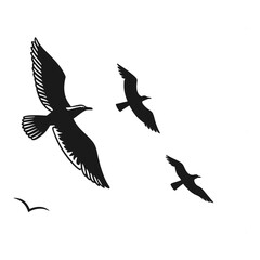 Obraz premium vector illustration of a bird