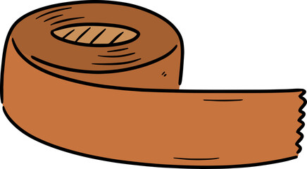 Illustration of adhesive tape
