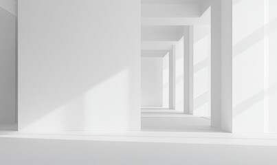 white interior design