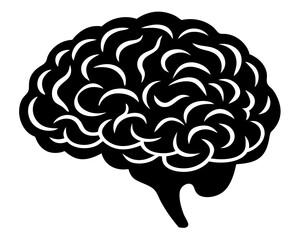 Brain Vector & SVG | Human Brain Vector for Science Projects, Education, Mental Health & Creative Designs