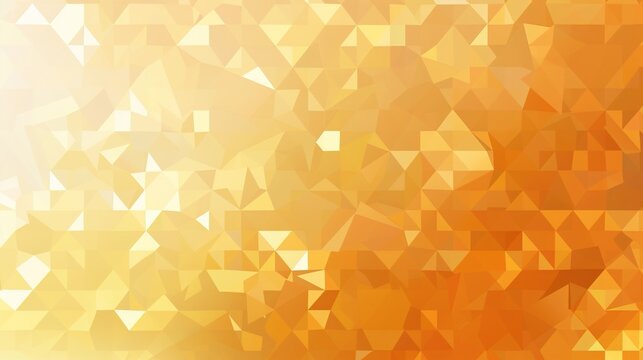 Enchanting Golden Polygonal Background: A Visual Tapestry of Geometric Opulence