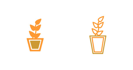 House Plants Icon Design
