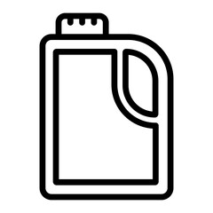 Detergent Vector Line Icon Design