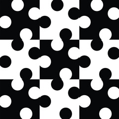 Modern Geometric Vector Seamless Pattern Digital Paper &ndash; Abstract Minimalist Background Design, Repeating Lines and Shapes, Contemporary Printable Texture for Scrapbooking, Web Design, Fabric, Package