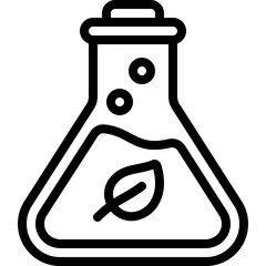 Green Science Experiments Icon