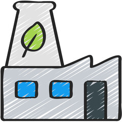 Eco Factory Icon