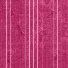 Fototapeta premium Textured pink background with fine vertical white stripes and subtle fabric feel. Elegant abstract surface ideal for wallpapers, textiles, packaging, branding, and modern feminine design projects.
