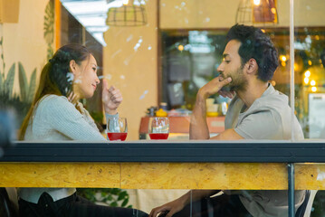 4k, small business restaurant cafe coffee shop start-up lifestyle concept, man and woman discussing, consult, or planning to open new homemade bakery expanding branch worried financial investment