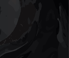 Dark Abstract Web Banner with Elegant Black Wave Patterns and Textures. Sophisticated Black Background with Fluid Dark Grey Swirls for Web Design. Minimalist Dark Grunge Banner for Website Headers