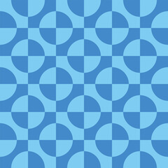 Modern Geometric Vector Seamless Pattern Digital Paper &ndash; Abstract Minimalist Background Design, Repeating Lines and Shapes, Contemporary Printable Texture for Scrapbooking, Web Design, Fabric, Package