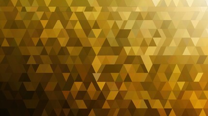Enchanting Golden Polygonal Background: A Visual Tapestry of Geometric Opulence