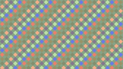 Abstract diamond pattern background with muted colors
