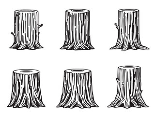 Classic Trunk Line Art Set