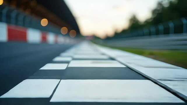 Speed and Control Concept &ndash; Racing Track Starting Line