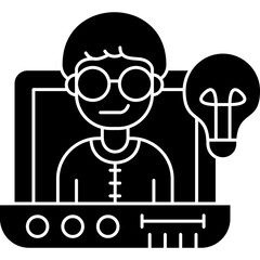 Design Thinking Icon Vector Element