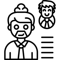 People Icon Vector Element