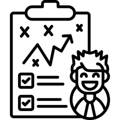 Strategy Icon Vector Element