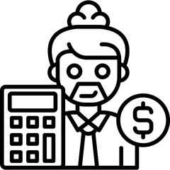 Budget Icon Vector Element