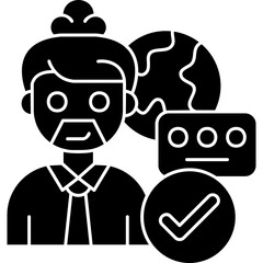 Business Travel Icon Vector Element