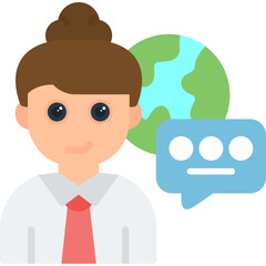 Business Travel Icon Vector Element