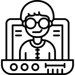 Coordination Icon Vector Element