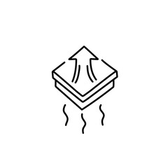 Simple Fabric Properties Icon