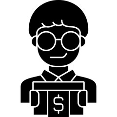 Paycheck Icon Vector Element