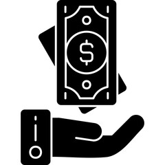 Cash Icon Vector Element