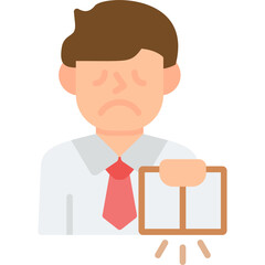 Bankruptcy Icon Vector Element