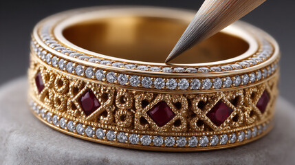 jeweler craft: gem metal