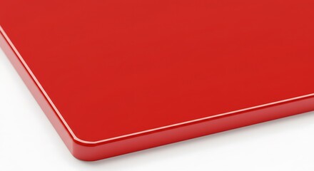 Crimson Edge Vibrant Red Surface Saturated Red Minimalism Bold Red Geometry Red Accents Gleam A Touch Of Red Pure Red Canvas AI Generated