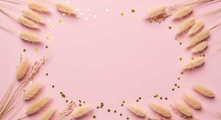 Whispers of Gold & Blush AI Generated