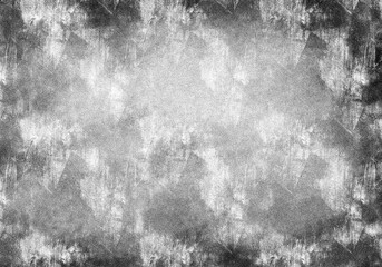 Obraz premium Abstract grunge black and white distressed texture background, noise background, Isolated on transparent background, PNG 