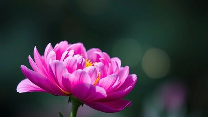 Obraz premium Purple flower peony isolated on transparent